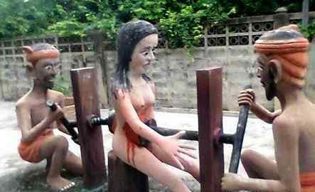 蒙古女奶大 外蒙对少女私刑极残忍，胆小勿看蒙古处理女人私刑图