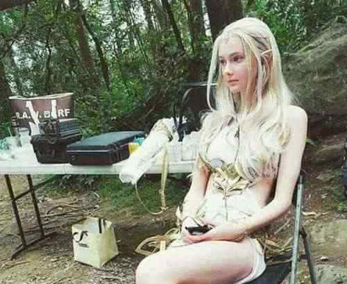 世界上有人拍到仙女 世界上最美的人是谁的照片 女生