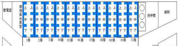 卧铺车厢分布图 k火车硬卧铺车厢图，k火车硬卧可以充电