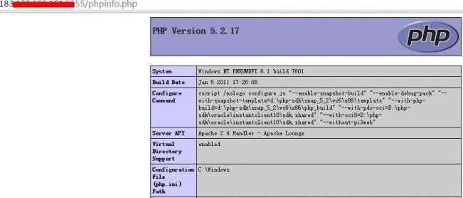 phpinfo PHPInfo信息泄漏漏洞利用提权及防范