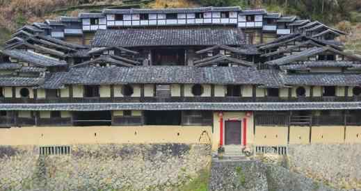 茂荆堡 最优美土堡之一，被称为福建布达拉宫，三明市尤溪县台溪茂荆堡