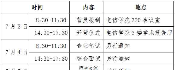 武汉大学电子信息学院 武汉大学电子信息学院2019年优秀大学生暑期夏令营实施方案