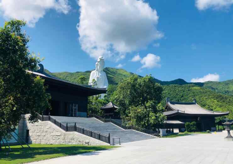 香港风水 香港慈山寺观音像有多高，慈山寺风水布局分析文章配图