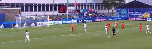 u20女足世界杯 U20女足世界杯-谢绮文中柱 中国0-2德国遭首败