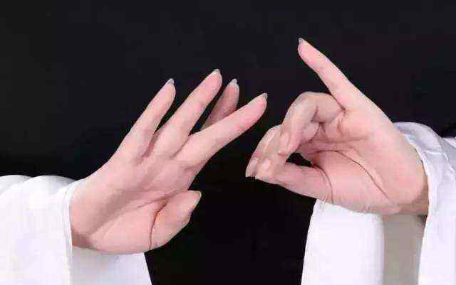 兰花指的正确手势图片 兰花指是指的那根手指，兰花指为什么代表的是数字8