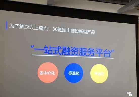 借贷服务平台 36氪推一站式投融资服务平台