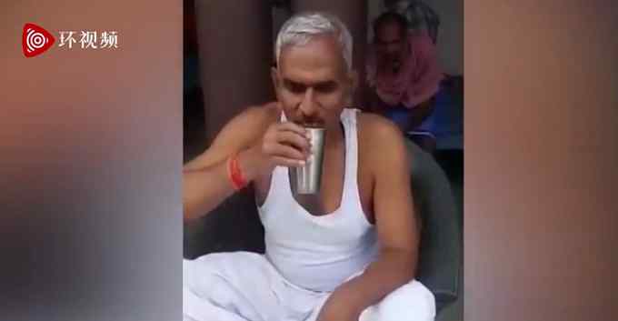 印度政客称喝牛尿预防新冠 拍视频示范并当场喝下 事情的详情始末是怎么样了！