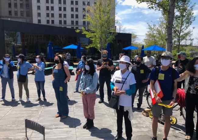 美多个城市举行反仇视亚裔抗议集会 过程真相详细揭秘！