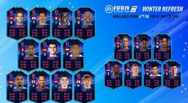 武磊资料 FIFA19更新黑卡球员资料 武磊1数据PK掉N多高手！可立足西班牙人