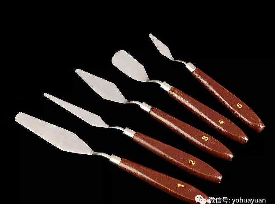 刮刀 正确的油画刮刀用法，你知道吗？文章配图