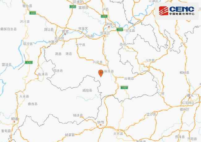 四川泸州市叙永县发生3.4级地震 事件详细经过！