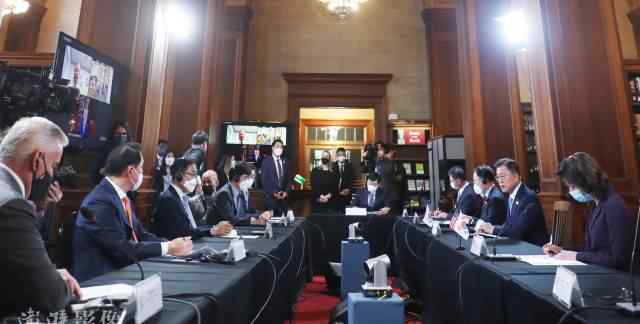 随文在寅访美韩四财团献上394亿美元大礼 具体是啥情况?