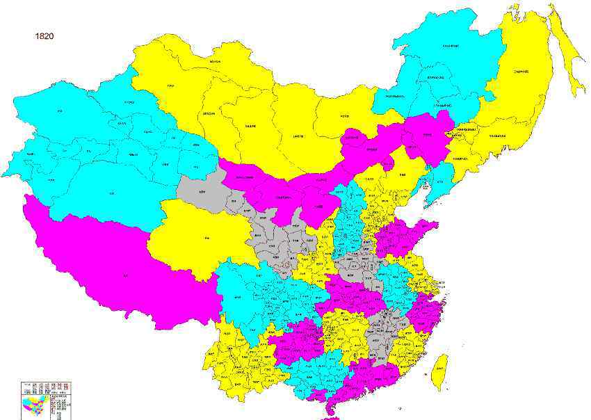 大清地图 从五张地图看清朝如何从零开始 逐渐统一全国
