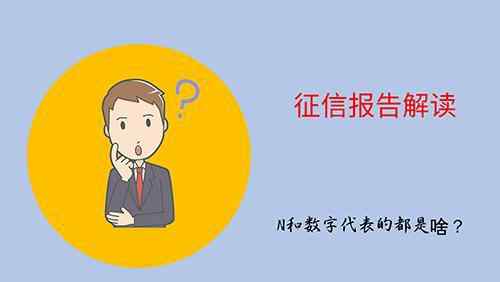 n代表什么 征信报告里的N和数字等符号都代表了啥 ?