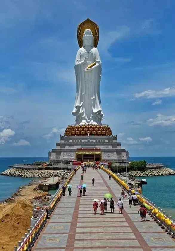 南海观音开光大典 南海108米观音菩萨开光大典，看到者都有大福报了文章配图