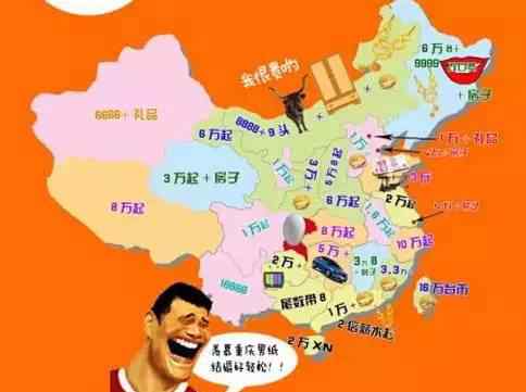 山东彩礼一般给多少 山东17地市彩礼金额榜，聊城娶个媳妇需要多少钱文章配图