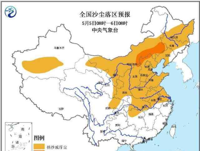 北方多地阵风达9至10级 内蒙古河北局地有沙尘暴