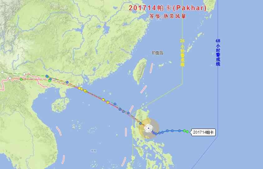 卡帕台风最新消息 【台风预警】今年第14号台风“卡帕”最新消息文章配图