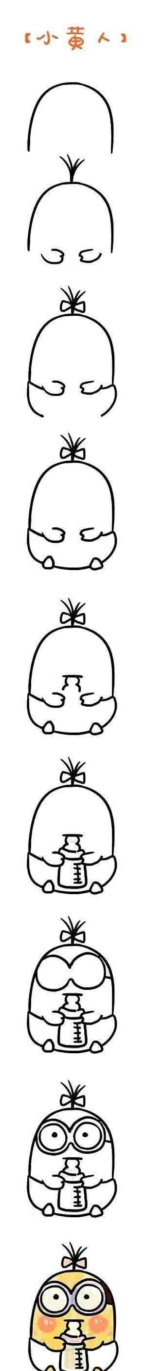 动画片人物简笔画 各种动画片人物主角简笔画教程大全！文章配图