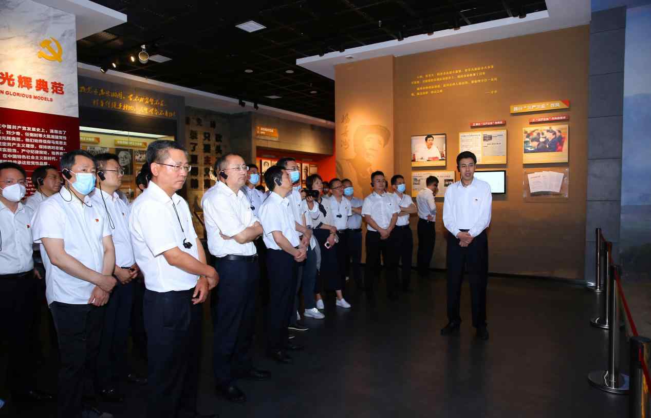 现场教学学党史：中建五局开展“建证百年 同心筑梦”主题党日活动