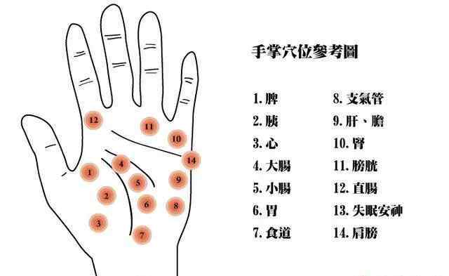 手掌穴位 人体手部穴位图(高清详解) 手掌穴位图解大全