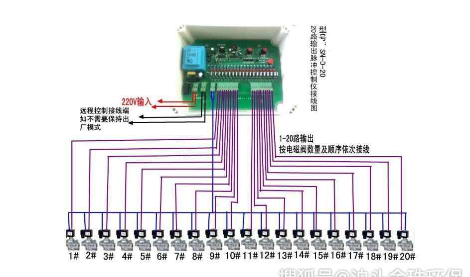 脉冲除尘控制仪 脉冲除尘控制仪接线图