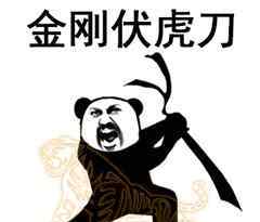 熊猫表情包图片大全集 熊猫人武功斗图表情包大全