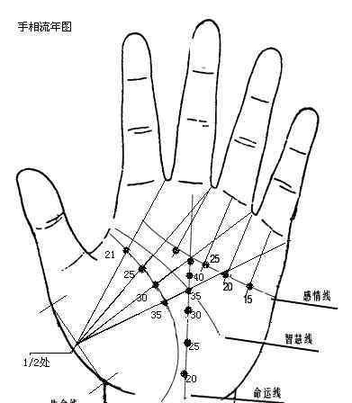 女人手相图解 女人的好运气，最全最详细手相图解！