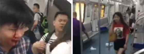 深圳地铁踩踏致15伤 目击者：有人从我头上跑过