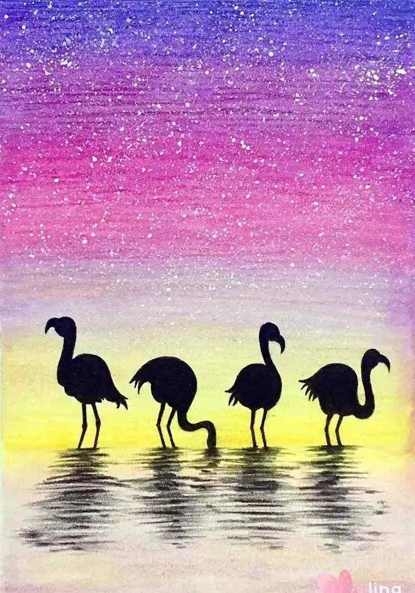 用彩铅画星空 【彩铅教程】简单手法教你画出美丽的星空~（新手适用）文章配图