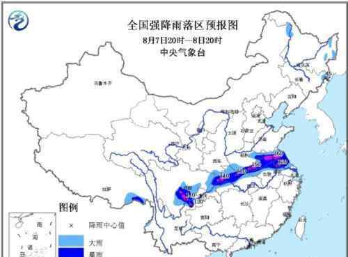 四川盆地黄淮江淮等地有强降雨 暴雨蓝色预警发