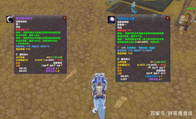 胖哥魔兽说_魔兽世界:WCL第一法师 DPS力压猎人和术士 饰品搭配令人看不懂