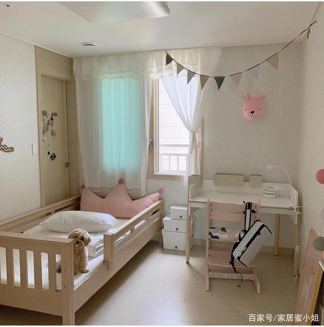 韩国妈妈布置90㎡小家,全屋精致简约一尘不染,清爽干净惹人爱