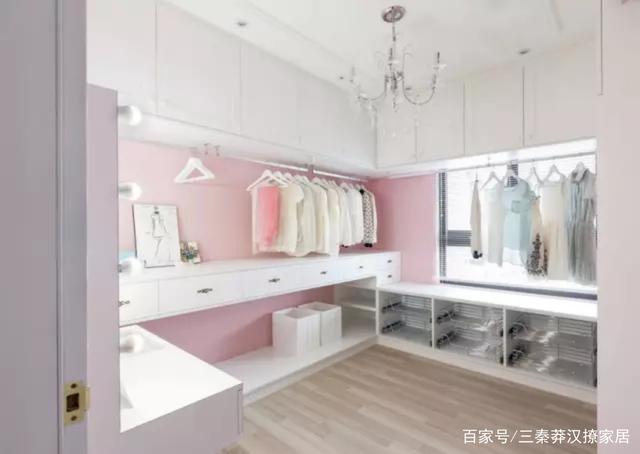 马卡龙色系:果然是甜美的颜色!90㎡混搭风格,被装饰得美轮美奂