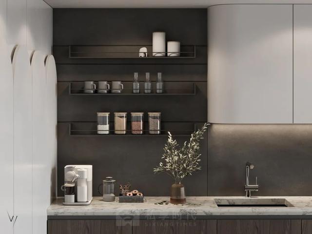 一个漂亮的橱柜,惊艳整个厨房!