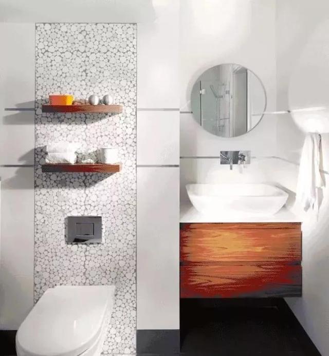 3—5㎡卫生间装修,除了壁龛还有这些人性化的设计可以扩大收纳