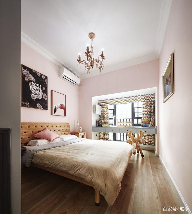 印花柜子,做旧花盆,北欧留白,不同元素碰撞出独一无二的新家