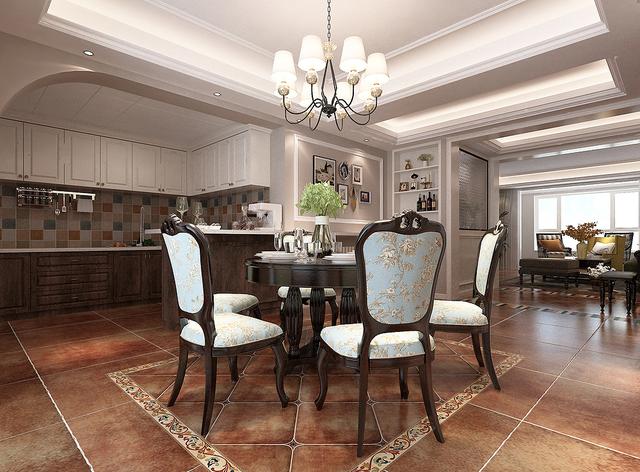 这套190平米的美式风格,非常有个性和特色,让人参观完十分喜爱