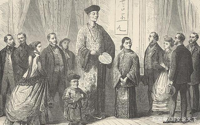 写文说天下 清朝第一巨人詹世钗:身高远超姚明,娶英国妻子,后代生活如何?