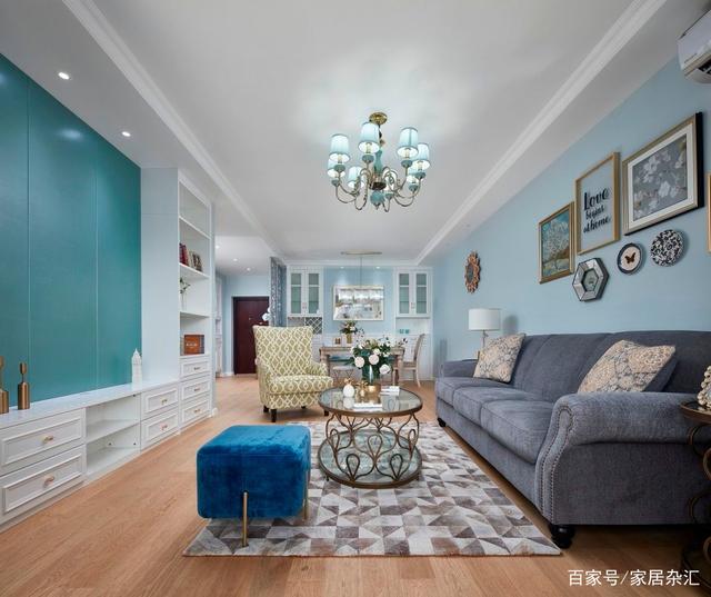 温馨的五口之家,厨房利用墙壁储物,卧室设计更是独特,值得学习