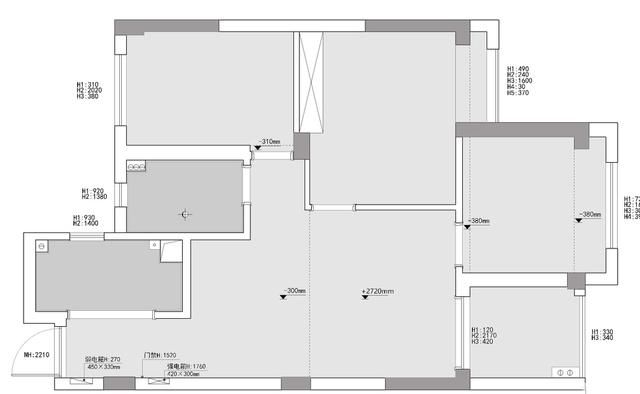 拆掉不必要的薄墙换来精致girl的78平小天地,这套户型值得参考