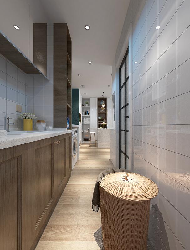 32平米的单身公寓,设计成北欧风格,效果出来后,真心很喜欢