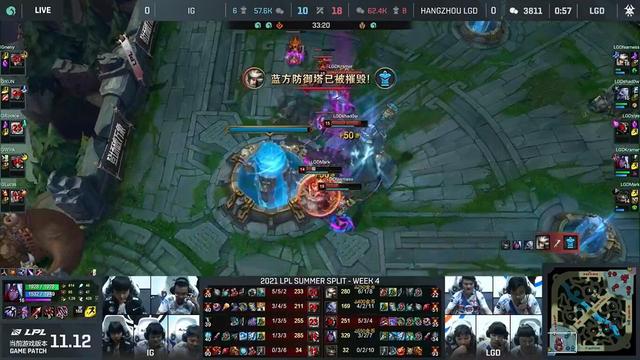 Aggro电竞_IG的S11彻底没戏了?被LGD锤烂后 选手现场直接拔线走人