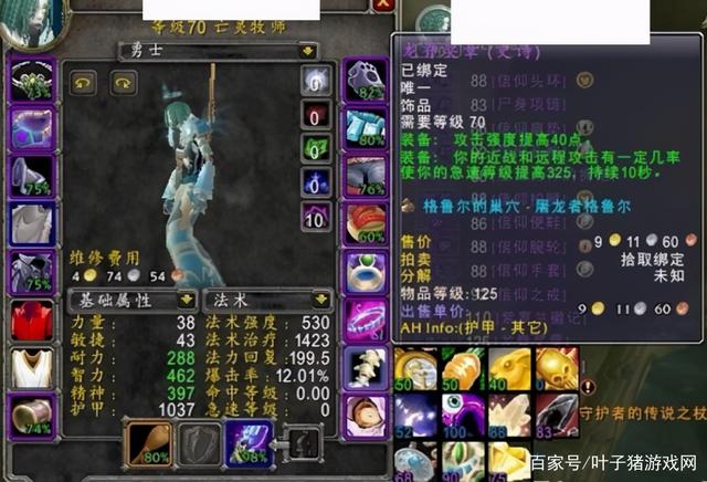 叶子猪游戏网_TBC出现龙脊牧师引热议1万G入手龙脊是赔还是赚?