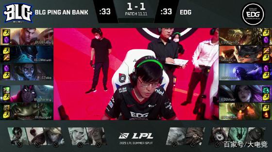 大电竞_LOL-LPL:Scout盲僧神出鬼没绕后开团 EDG让一追二2-1击败BLG