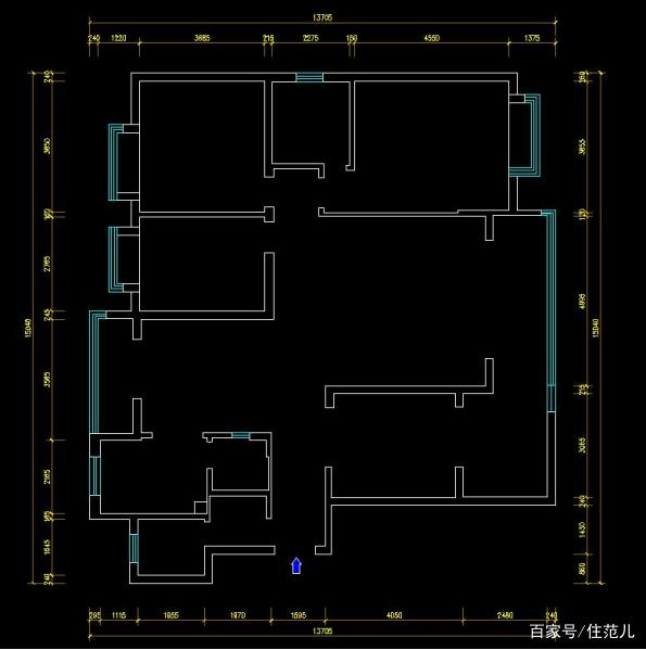 大户型也有改造难题?他靠砸墙砸出超大厨房和衣帽间!