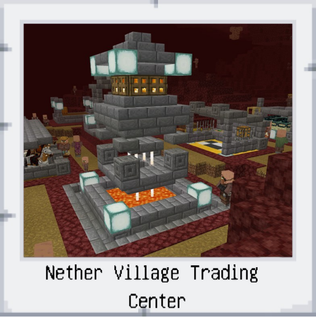 玩游戏的迷恋_我的世界:玩家自制下界村庄 越看却越像主世界 下界元素哪去了