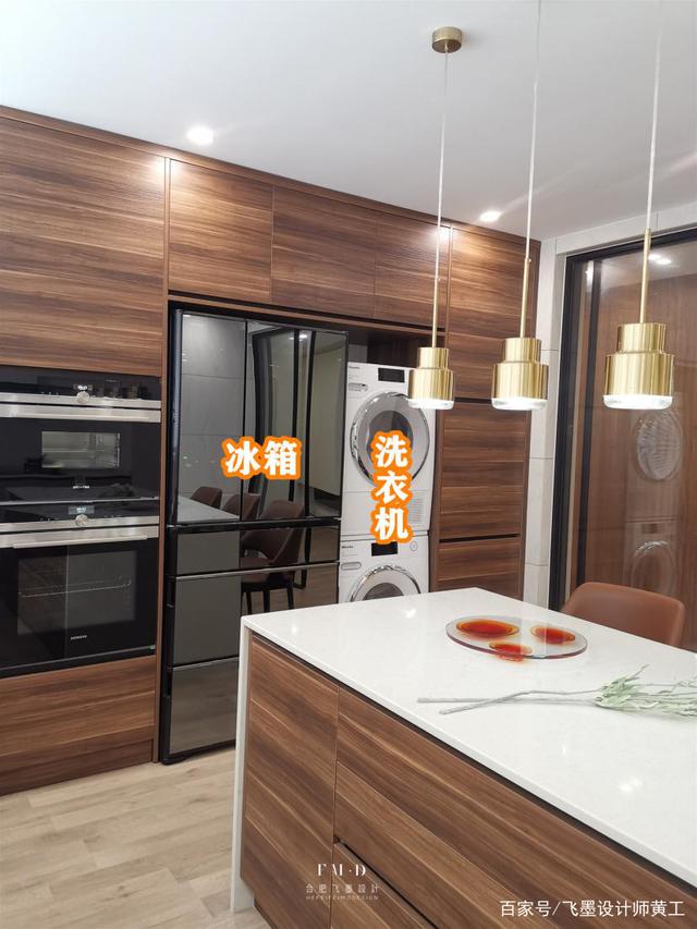 拿一套21㎡的U型厨房给你们参考,我扒出了6大装修误区,劝你细看