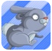 游戏兔兔月饼桥图标