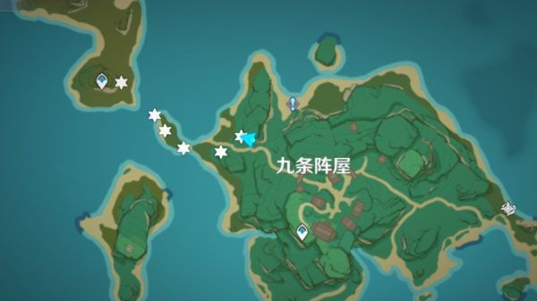 《原神》稻妻藏宝地9位置介绍